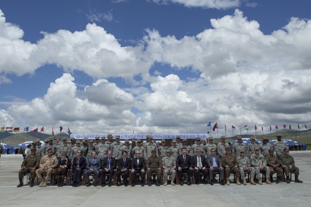 Exercise Khaan Quest 2014 begins in Mongolia