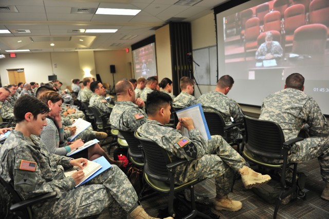 Navy Rear Admiral gives pep talk to future military attaches