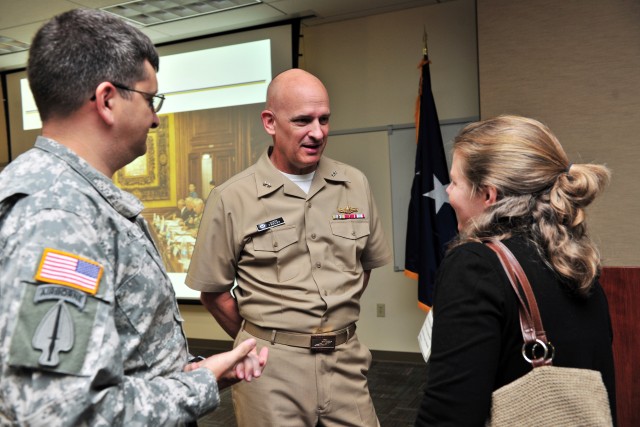 Navy Rear Admiral gives pep talk to future military attaches