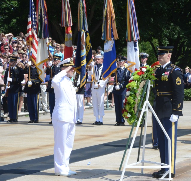 Italian defense chief honors America's fallen