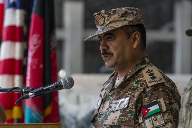 Jordanian Army battalion transfers authority in Afghanistan