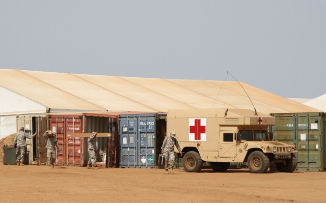 Reserve medical unit conducts unique annual training during WA14