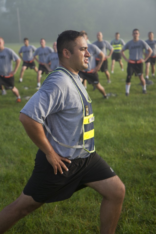 Physical Readiness Enhancement Training (PRET) teaches more than just a push up 