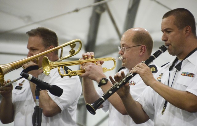 Jazz Ambassadors swing despite weather