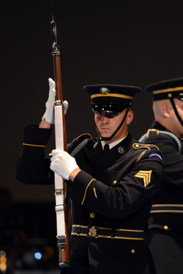 NCOs past and present honored at Twilight Tattoo