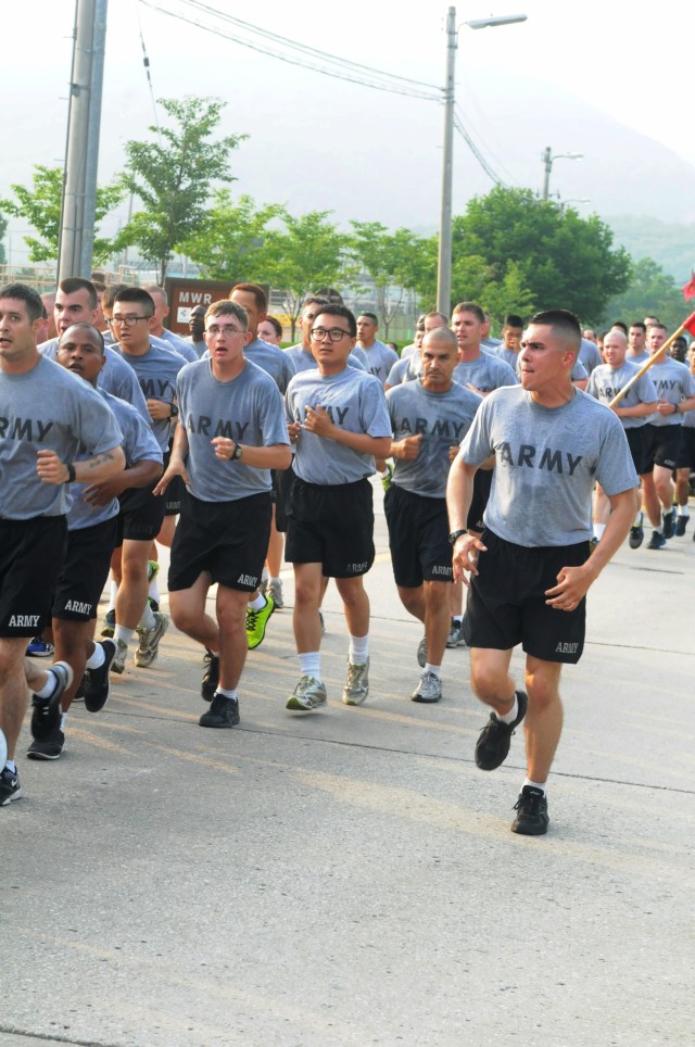 Warrior Friendship Week Division Run