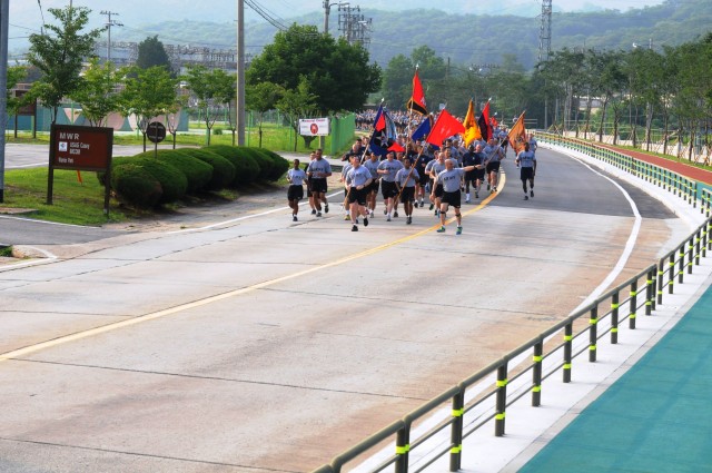 Warrior Friendship Week Division Run