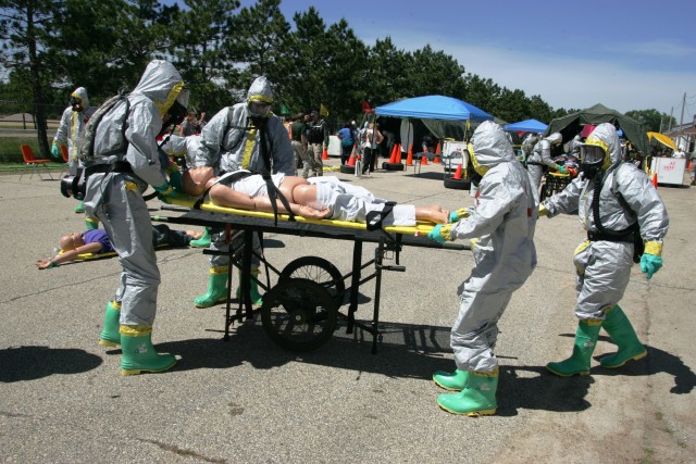 CBRN Soldiers evaluated at Fort McCoy for homeland mission 