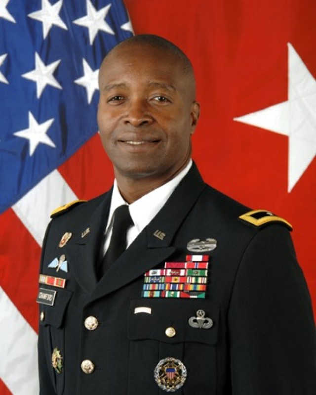 Brig. Gen. (P) Bruce T. Crawford, commanding general of U.S. Communications-Electronics Command