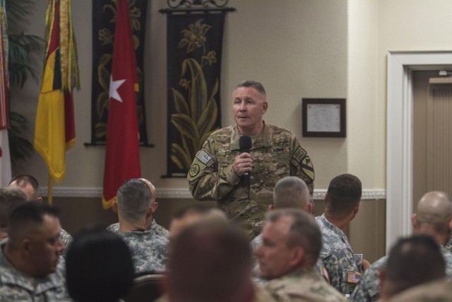 First Team commander engages command teams