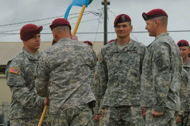 Warrior Battalion welcomes three new commanders in rare ceremony