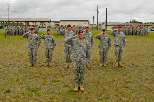 Warrior Battalion welcomes three new commanders in rare ceremony