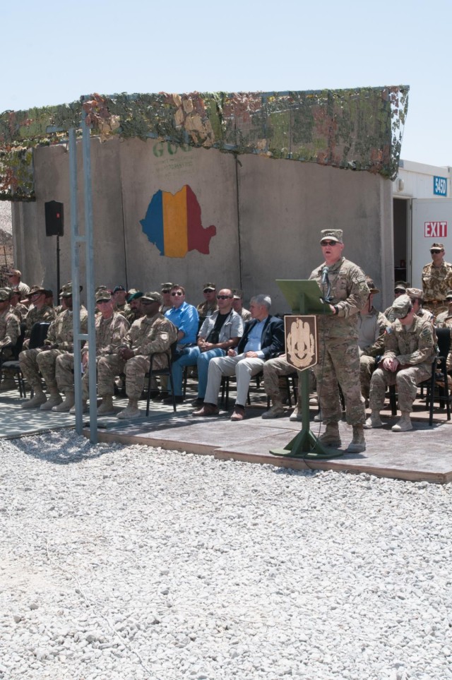 Romanian prime minister visits Black Scorpions to mark important transition