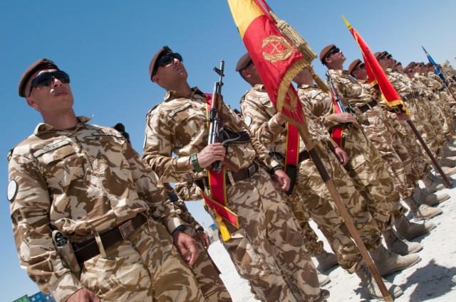 Romanian prime minister visits Black Scorpions to mark important transition