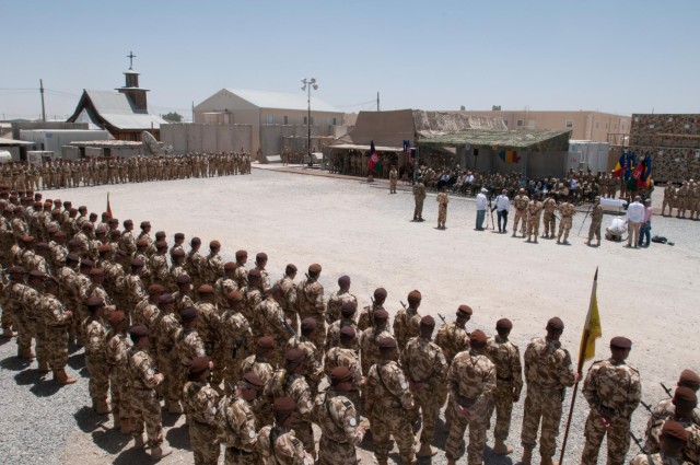 Romanian prime minister visits Black Scorpions to mark important transition