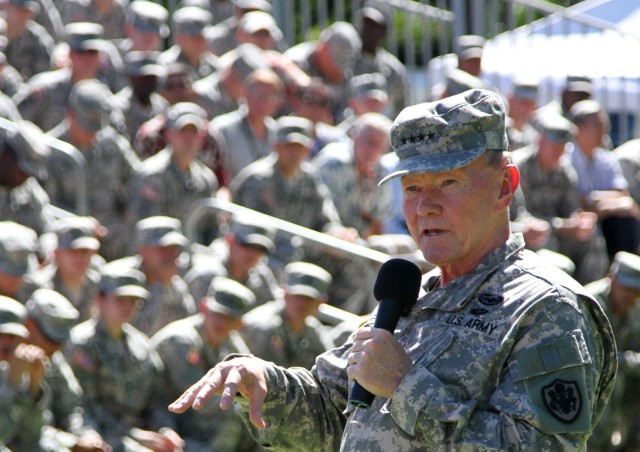 Gen Dempsey holds town hall at Fort Shafter