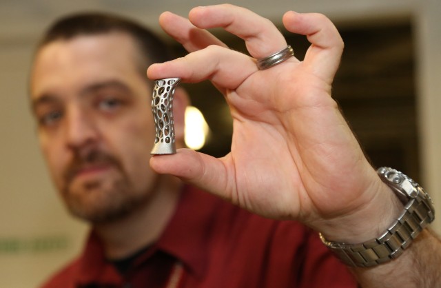 3-D printed metals may transform Army logistics