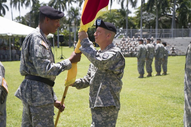 Col. (P) Sanchez takes command of the 94th AAMDC