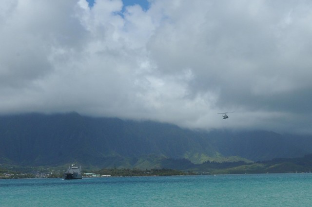 Army watercraft support 3rd Marines during RIMPAC 2014