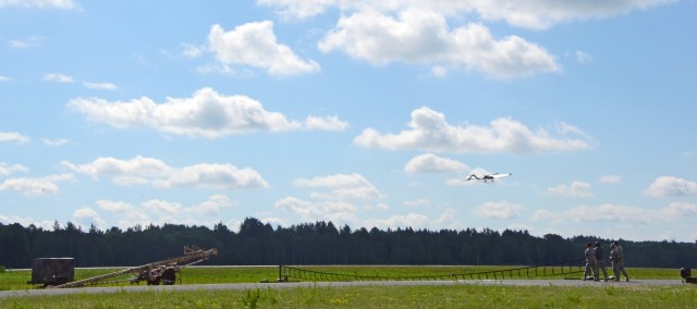 Flying at Lielvarde