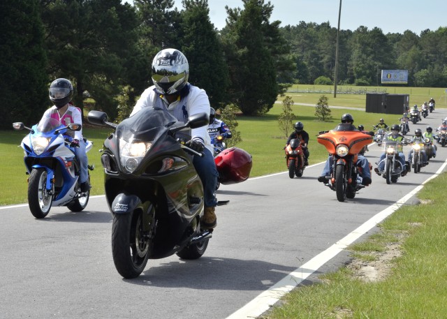 Safety takes center stage at motorcycle rally