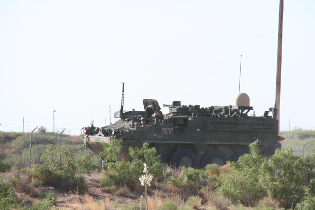 Warfighter Information Network-Tactical (WIN-T) Increment 2 integrated on a Stryker