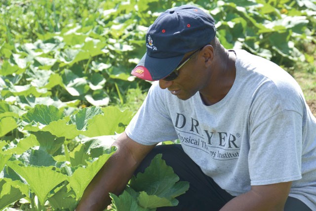Victory garden builds camaraderie