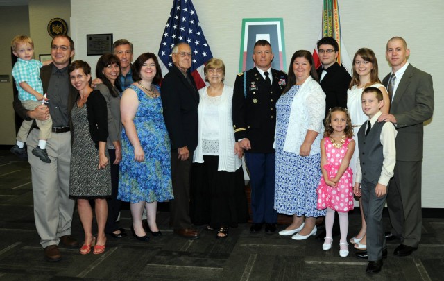 Col. Schafer and family