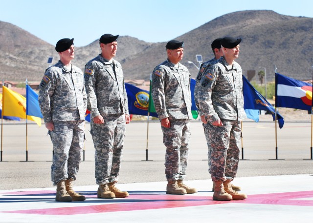 Officers of the 916th Support Brigade