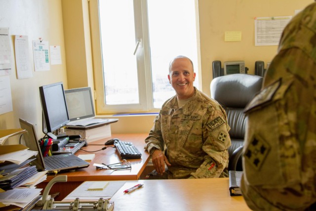 'Option A all the way' for 4th Infantry Division father