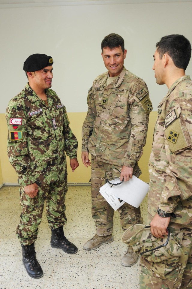 4th Infantry Division medical officers help ANSF develop sustainable medical practices