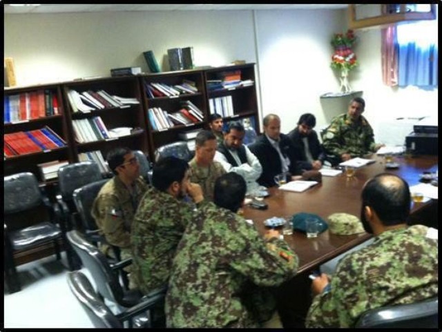 4th Infantry Division medical officers help ANSF develop sustainable medical practices