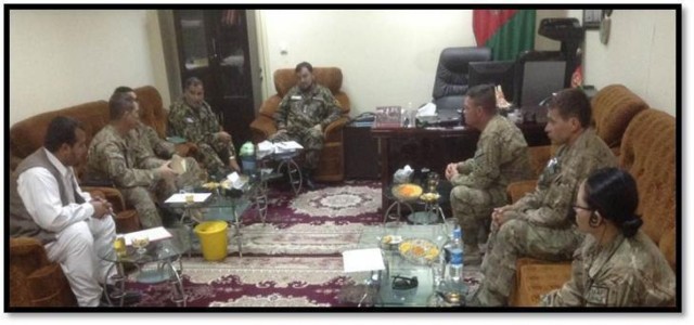 4th Infantry Division medical officers help ANSF develop sustainable medical practices