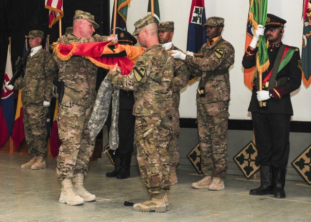 1st Cavalry Div. takes RC-S reins from 4th Inf. Div.