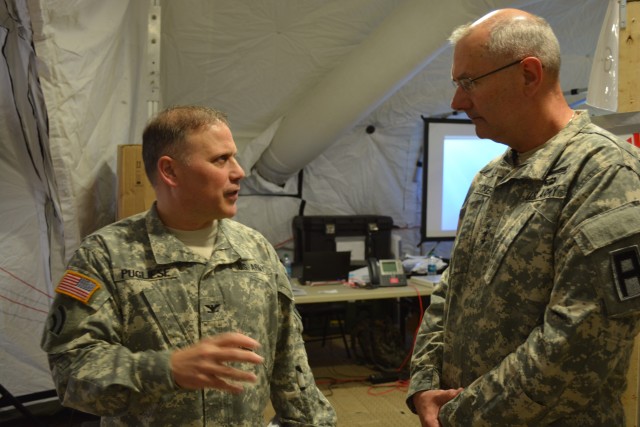 First Army Pitches Double Header at World Series of Army Exercises