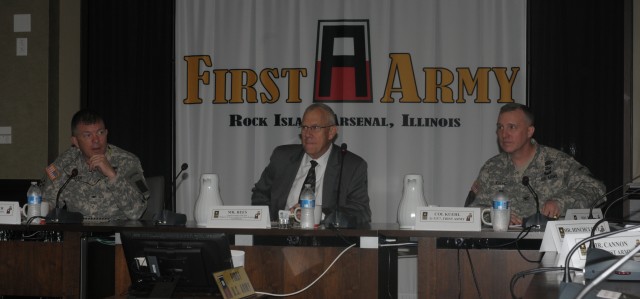 First Army briefing