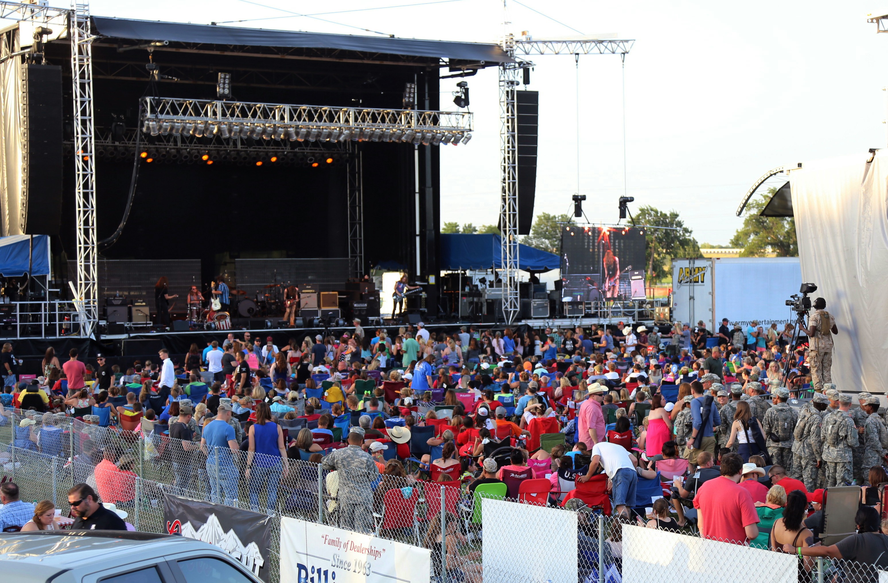 Trio of bands help Fort Sill celebrate Independence Day weekend