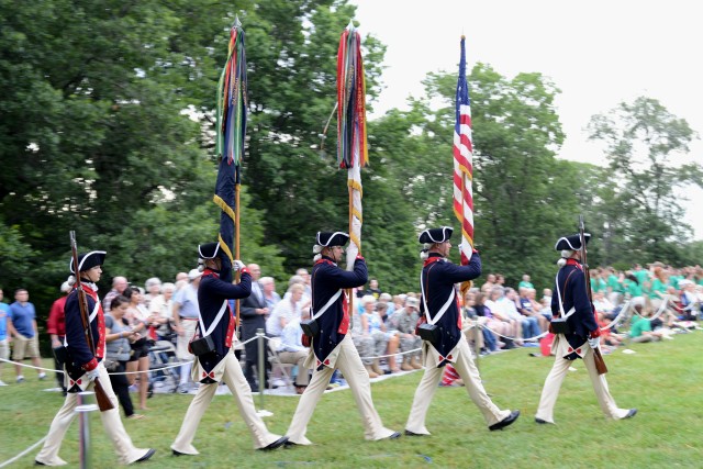 Army's senior lawyer hosts Twilight Tattoo