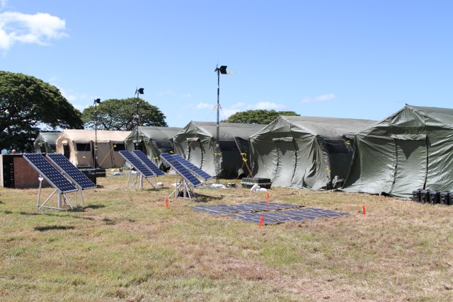 Army-green gets greener: USARPAC Soldiers test clean energy sources during RIMPAC