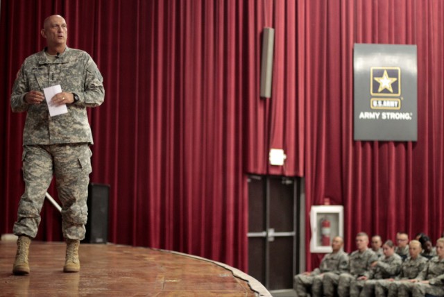 Army chief of staff visits ROTC Cadets at summer training