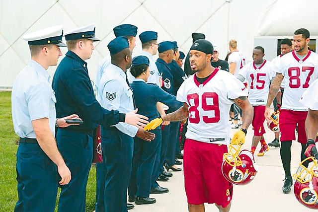 Redskin Salute