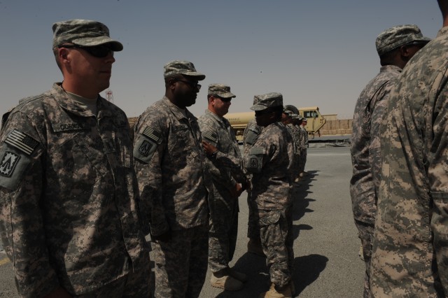 Spartans mark deployment milestone