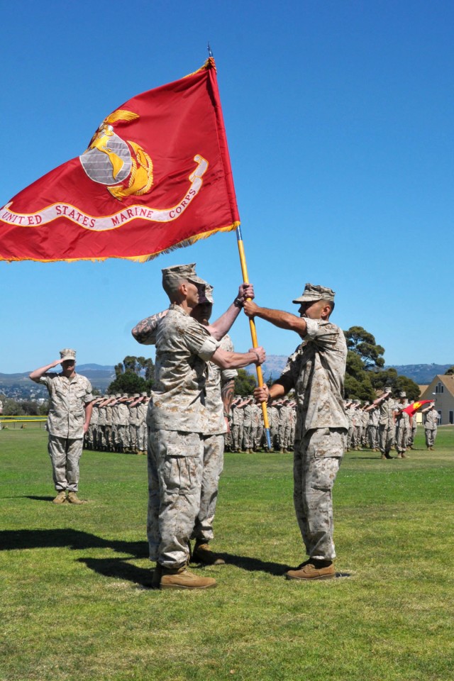 New leader takes reins of Marine Corps Detachment, Presidio of Monterey