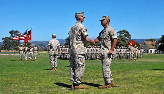 New leader takes reins of Marine Corps Detachment, Presidio of Monterey