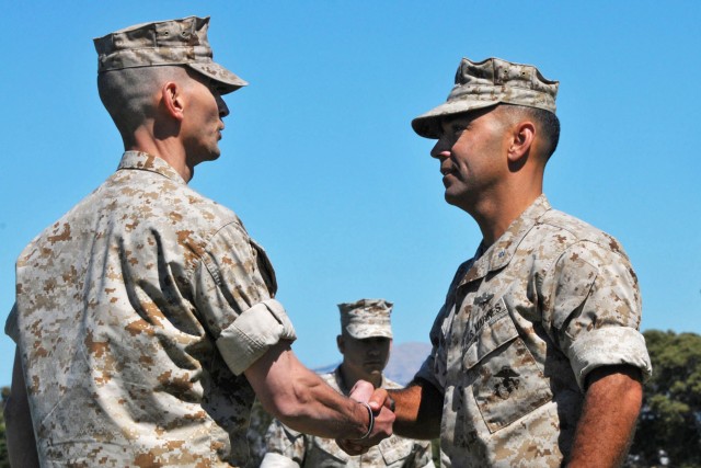 New leader takes reins of Marine Corps Detachment, Presidio of Monterey