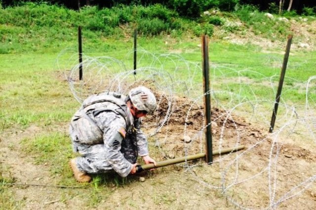 'Can Do' soldiers conduct hands-on demolition training