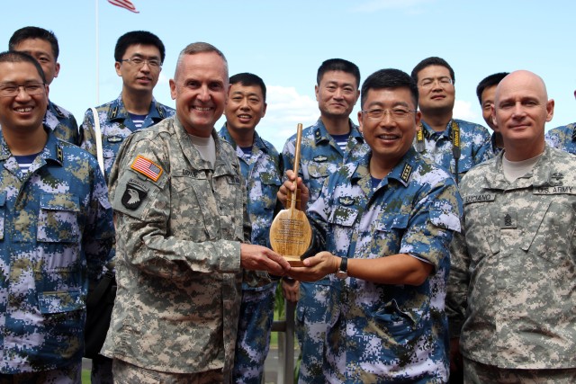 Tripler and PLA leaders participate in cultural exchange