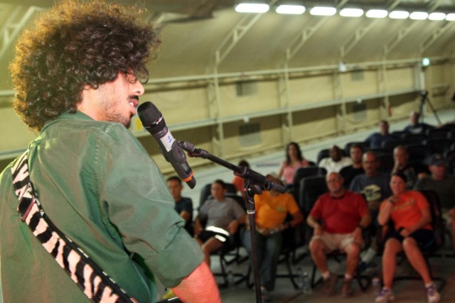 Kuwait-based bands rock the stage at Camp Arifjan