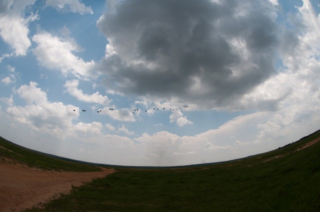 Jumping into the wild blue yonder