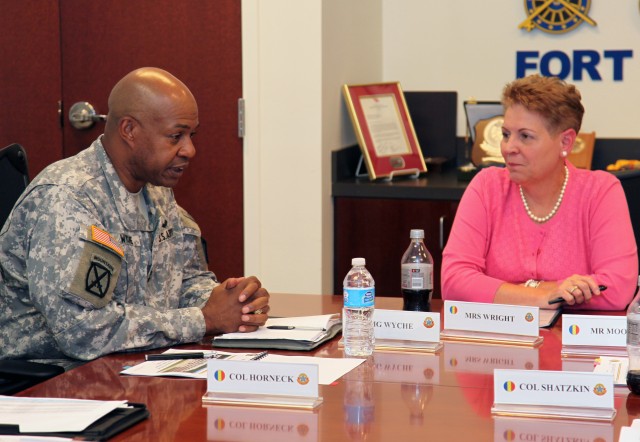 Personnel, readiness under secretary tours post, talks to troops in training